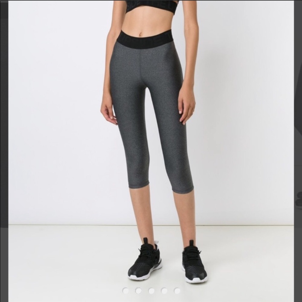 The Upside Power Pant Crop Legging Gray black Sz 2